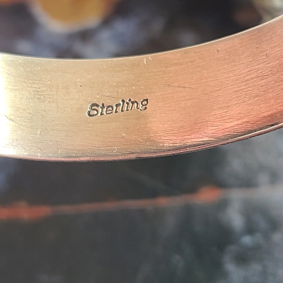 Authentic sterling silver cuff bracelets - Picture 6 of 8